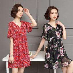 三伏天告別悶熱打底褲，微胖媽媽這樣穿雪紡衫，清涼顯嫩又有氣質